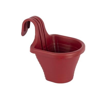 Serinova Tombik Tekli Askılı Balkon Saksısı 3 Lt