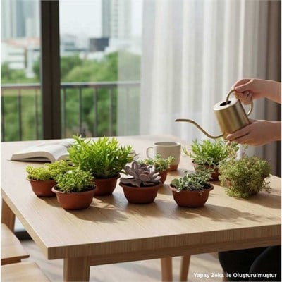 Succulent Mini Aranjman Yeşil
