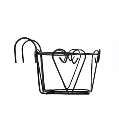 Tekli Ferforje Balkon Saksı