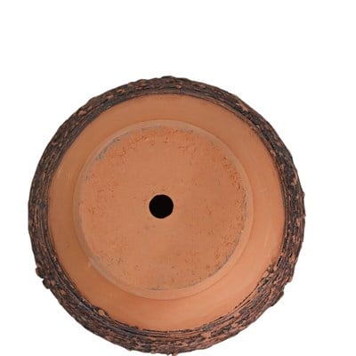 Toprak Saksı Düz Sırlı 12*13 Cm