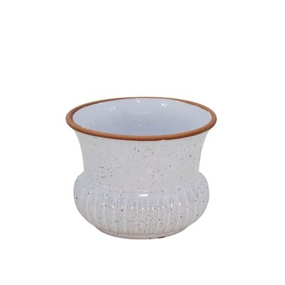 Toprak Saksı Sırlı 15*20 Cm