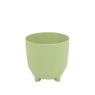 Yuvarlak Saksı Ayaklı Sarı 5 Lt 208*205 Mm