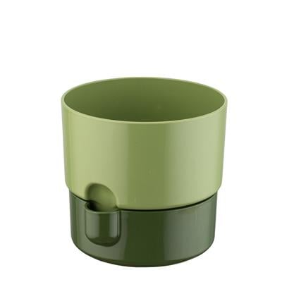 Yuvarlak Saksı Su Hazneli Kahve 2 Lt 160*150 Mm