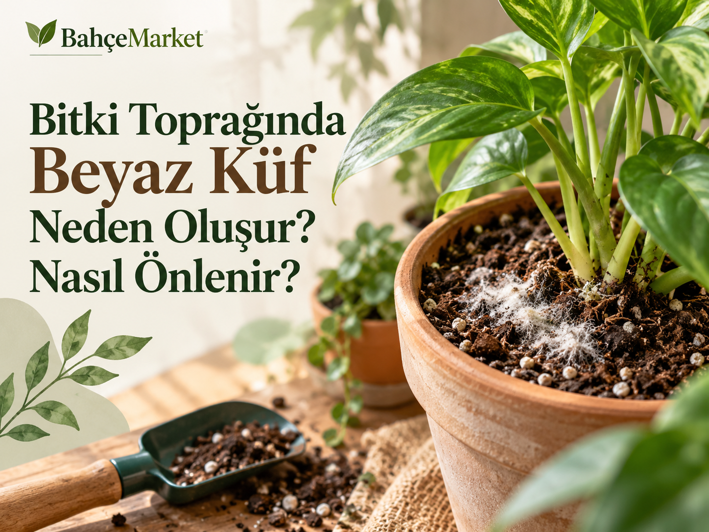 Bitki Toprağında Beyaz Küf Neden Oluşur? Nasıl Önlenir?