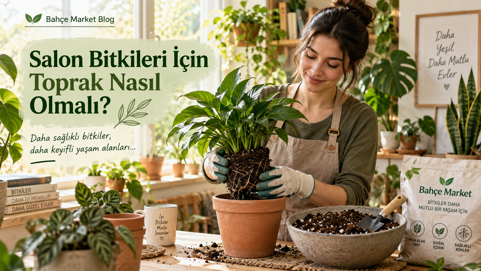 Salon Bitkileri İçin Toprak Nasıl Olmalı?
