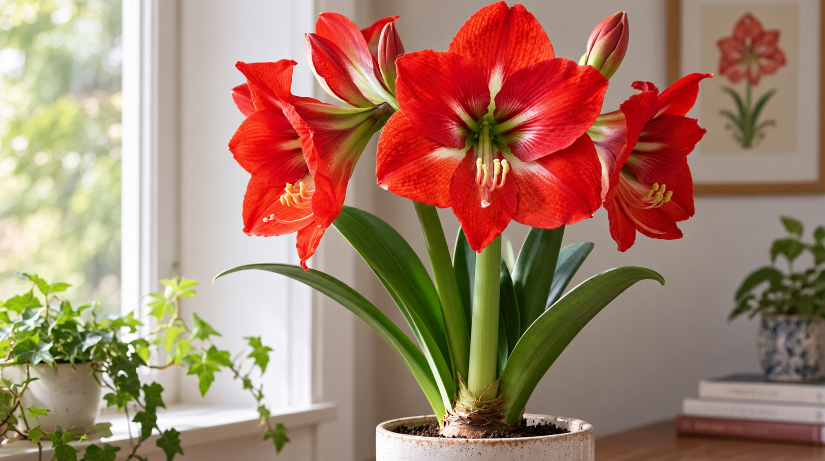 Amaryllis Çiçeği Bakımı: Nasıl Yetiştirilir, Ne Zaman Açar ve Yeniden Nasıl Çiçek Açtırılır?