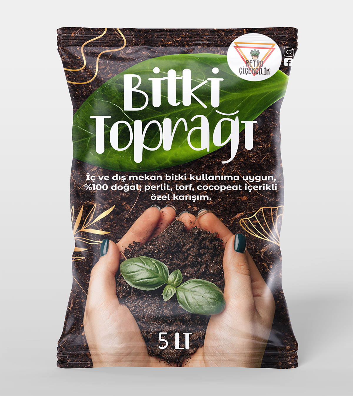 Bitki Toprağı 5 Litre