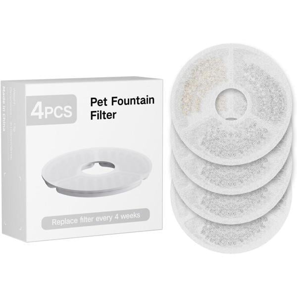 Wero 2in1 FW2-C / W8-L / WF1-WiFi / W7 Uyumlu Su Pınarı Yedek Filtresi (4lü Set)