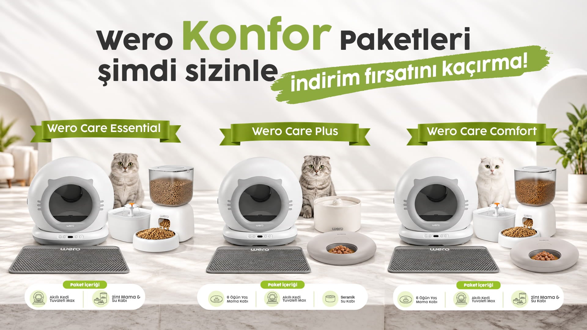 Wero Care Konfor Paketleri