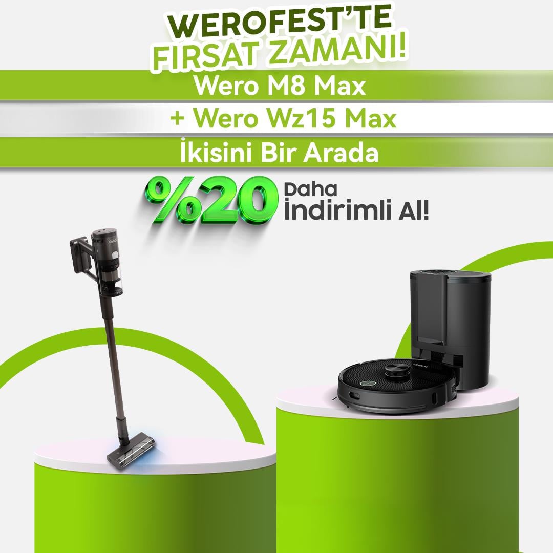 Wero M8 Max - Wero Wz15 Max İkisi Bir Arada Fırsatı