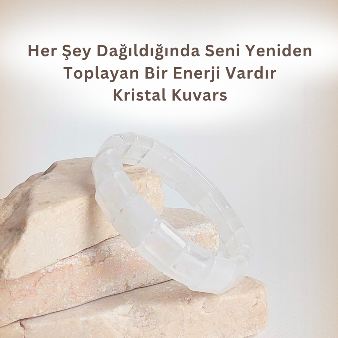 Kristal Kuvars Sakinlik Zihni Arındıran Ruhuna Berraklık Getiren Saf Enerji Taşı