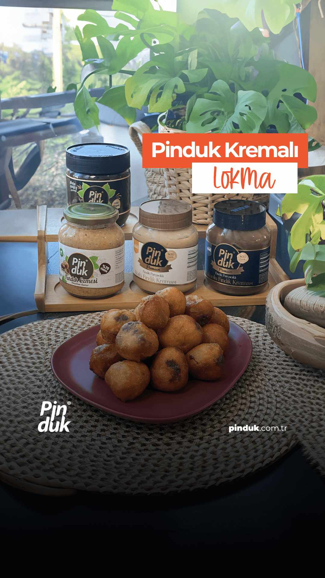 Pinduk Kremalı Lokma