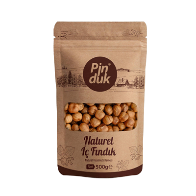 Özel Seçilmiş Naturel Çiğ Fındık 500 GR