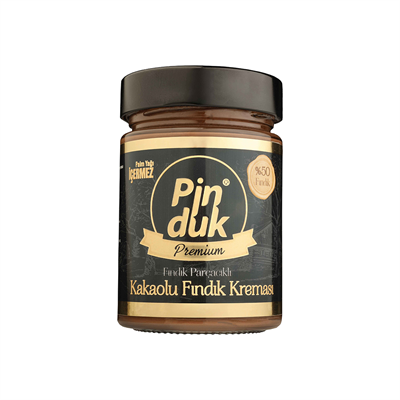 Pinduk %50 Fındıklı Kakaolu Krema 330 Gr