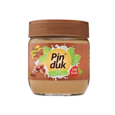 PİNDUK SÜTLÜ FINDIK KREMASI 400 GR