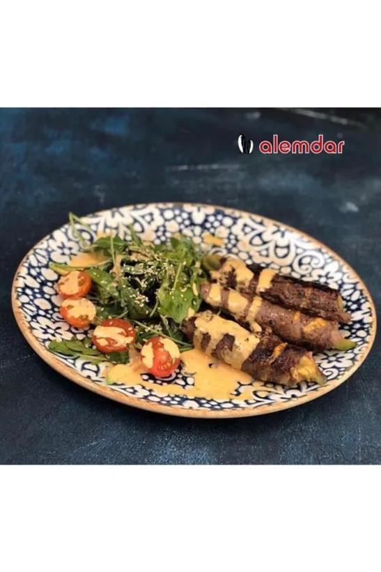 Bonna Alhambra Serisi 6lı 27 Cm Porselen Servis Tabağı Seti