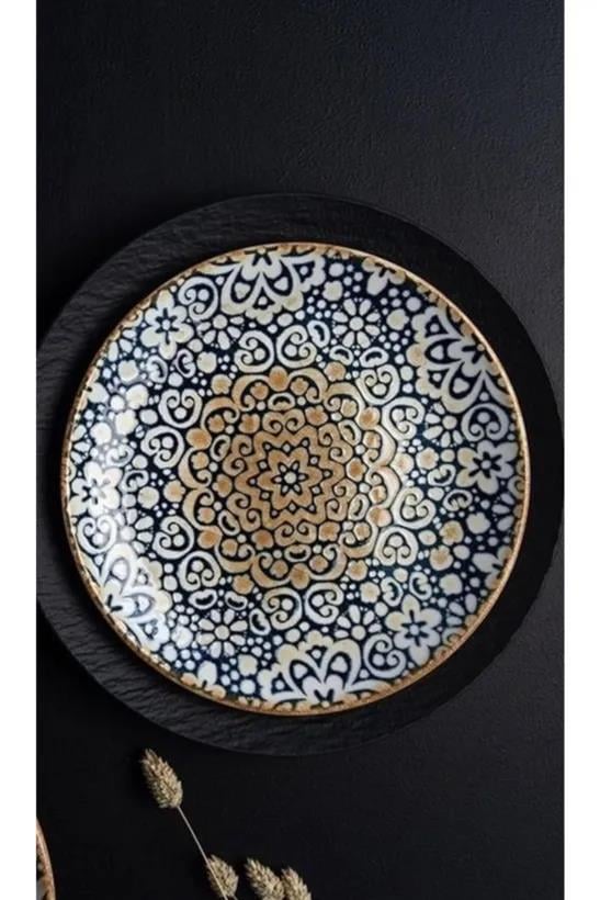 Bonna Porselen Alhambra Serisi 6lı 19 Cm Tatlı Tabağı Seti