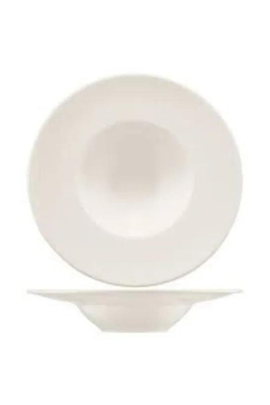 Bonna Porselen Banquet Serisi 6 lı 21 cm Çukur Yemek Tabağı