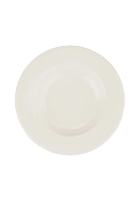 Bonna Porselen Banquet Serisi 6 lı 21 cm Çukur Yemek Tabağı