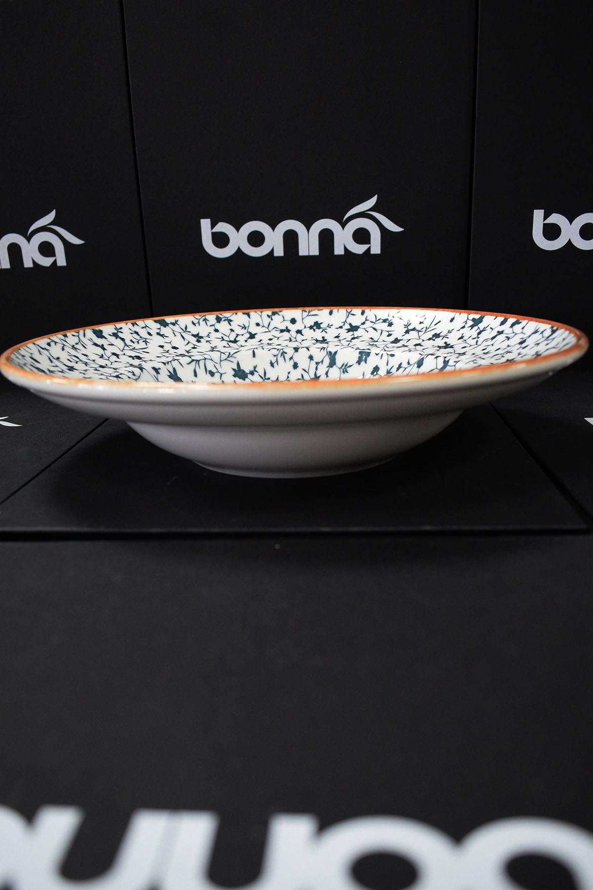 Bonna Porselen Calif Serisi 2 li 27 Cm Çukur Tabak