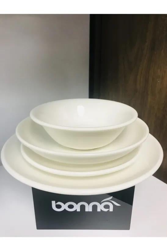 Bonna Porselen Gourmet Serisi 24 Parça Yemek Takımı 