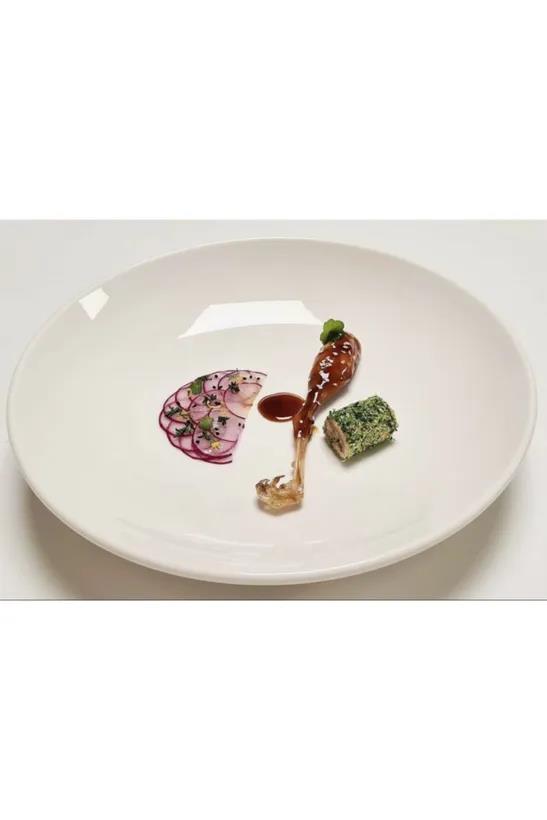 Bonna Porselen Gourmet Serisi 6lı Servis Tabağı Seti