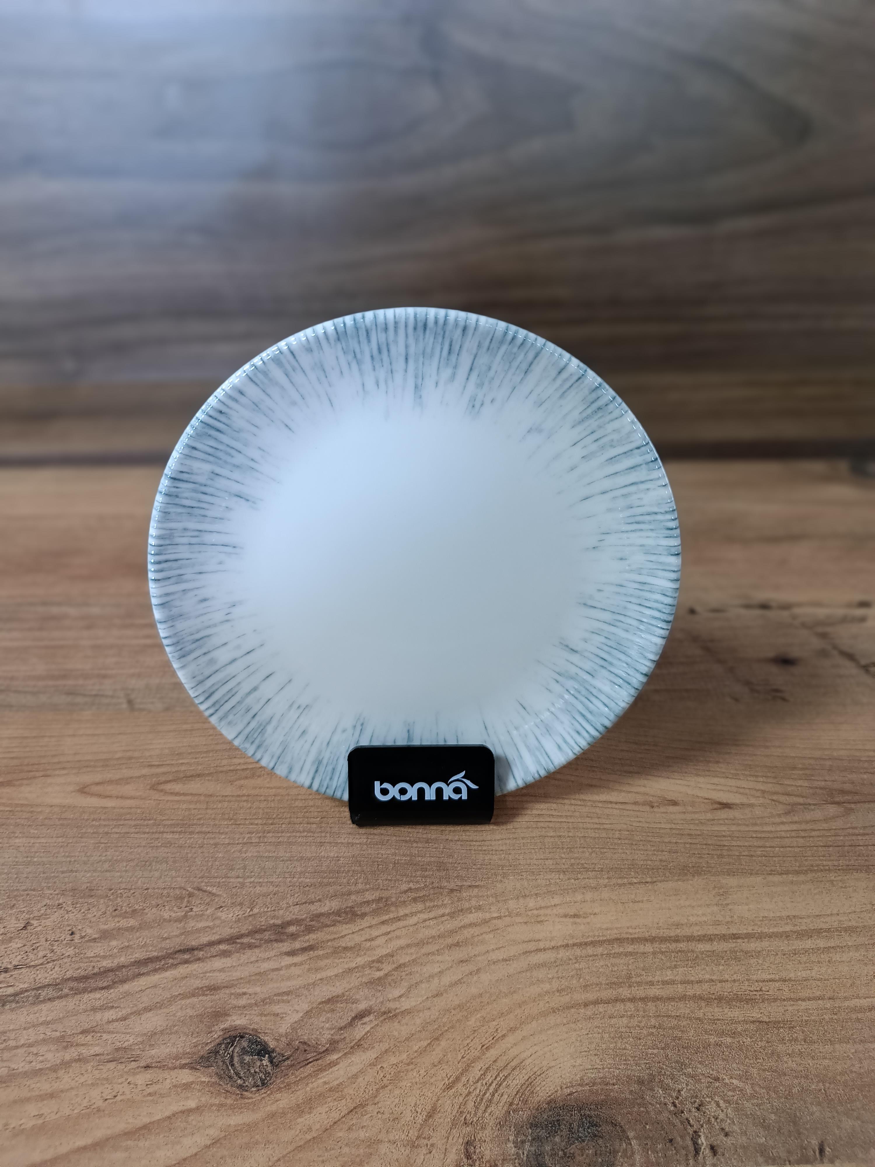Bonna Porselen Iris Serisi 6 lı 19 Cm Tatlı Tabağı