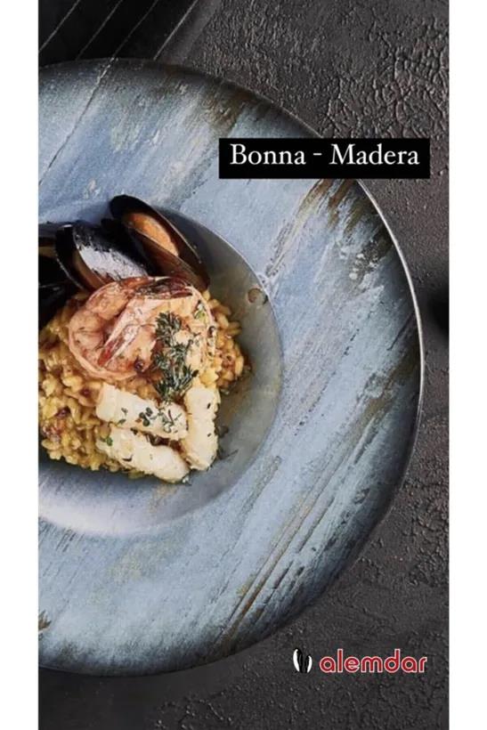 Bonna Porselen Madera Serisi 2li Makarna Tabağı Seti