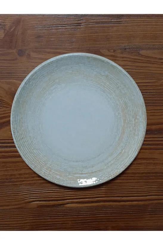 Bonna Porselen Patera Serisi 6lı 19 Cm Düz Tatlı & Pasta Tabağı