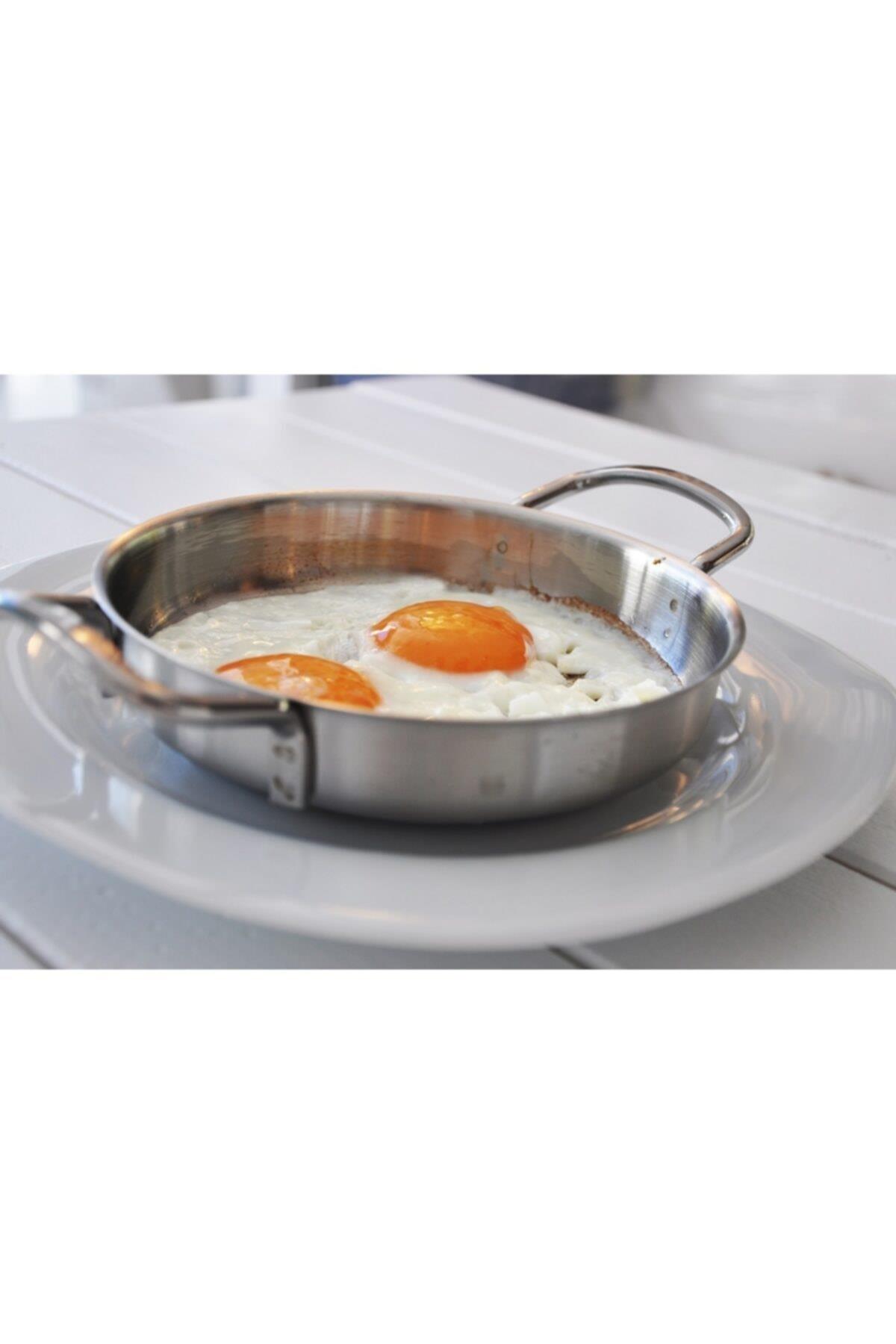 KAPP Çift Saplı Çelik Sahan 18x3 cm