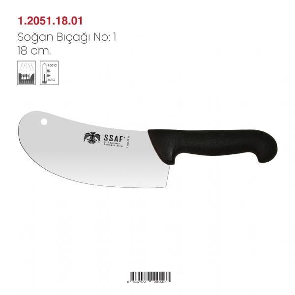 SAFF SOĞAN DOĞRAMA BIÇAĞI NO:1 18 CM