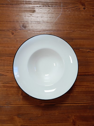 BONNA LİNEA BLACK GOURMET KASE 23 CM 400 CC (2 ADET)