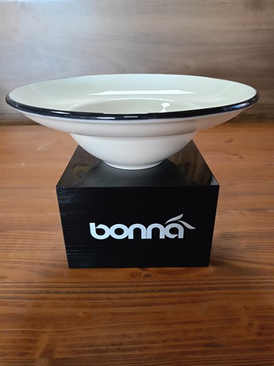 BONNA LİNEA BLACK GOURMET KASE 23 CM 400 CC (2 ADET)