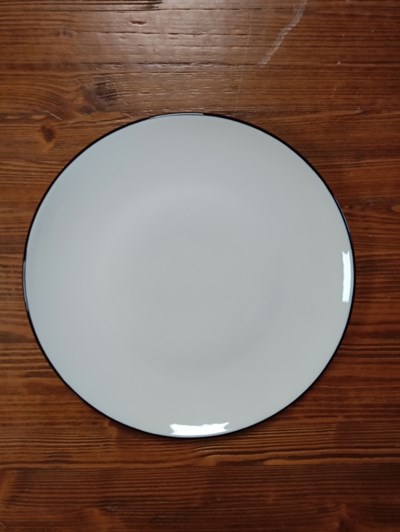 BONNA LİNEA BLACK SERVİS TABAĞI 27 CM LNEBLGRM27DZ (6 ADET)