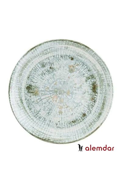 Bonna Odette Olive Serisi 6lı 27 Cm Servis Tabağı Seti