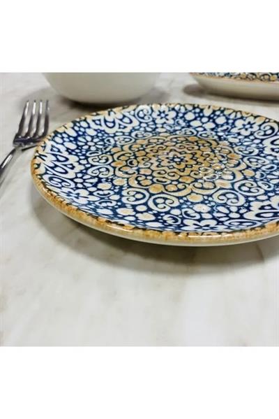 Bonna Porselen Alhambra Serisi 6lı 19 Cm Tatlı Tabağı Seti