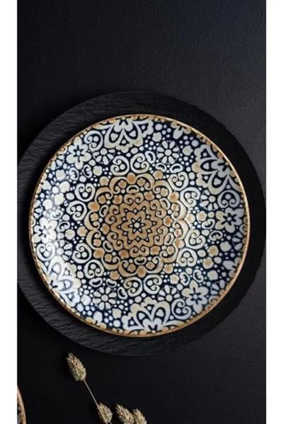 Bonna Porselen Alhambra Serisi 6lı 19 Cm Tatlı Tabağı Seti