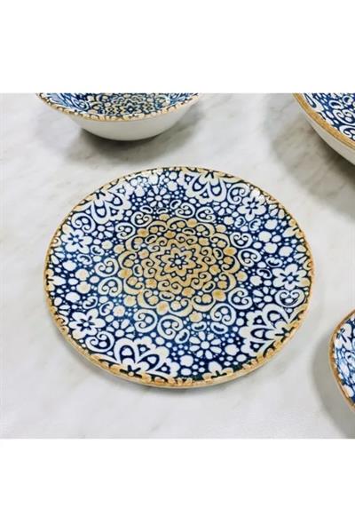 Bonna Porselen Alhambra Serisi 6lı 19 Cm Tatlı Tabağı Seti