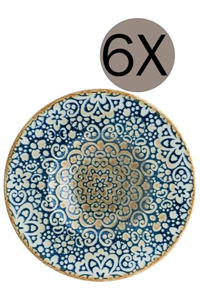 Bonna Porselen Alhambra Serisi  6lı 28 Cm 400 Cc Banquet Çukur Tabak