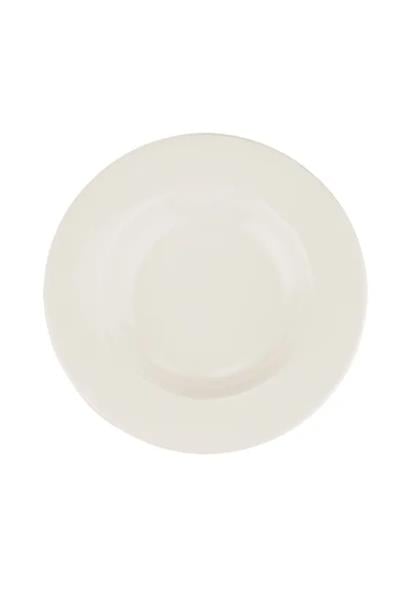 Bonna Porselen Banquet Serisi 6 lı 21 cm Çukur Yemek Tabağı