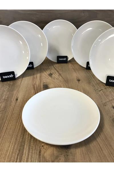 Bonna Porselen Gourmet Serisi 6 lı 21 Cm Tatlı Tabağı