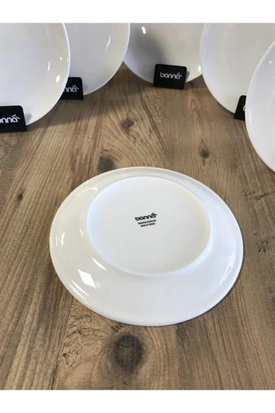 Bonna Porselen Gourmet Serisi 6 lı 21 Cm Tatlı Tabağı