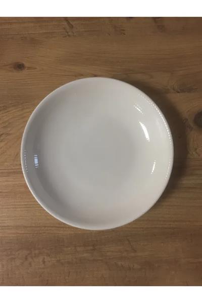 Bonna Porselen Iris White Serisi 6lı 20 cm Yemek Tabağı 