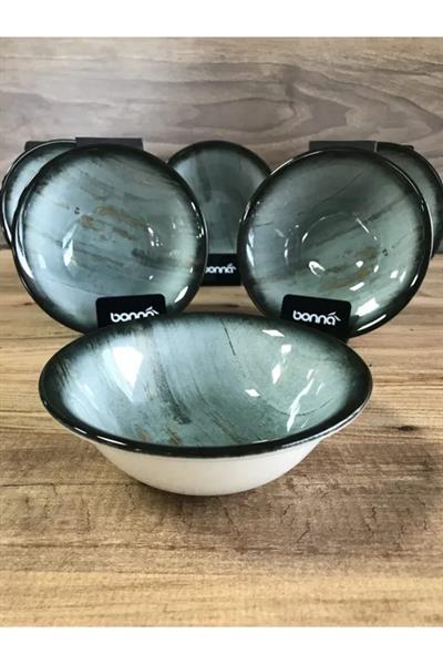 Bonna Porselen Madera Serisi 6lı 16 Cm  Çorba Kasesi
