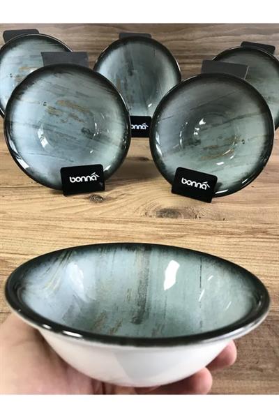 Bonna Porselen Madera Serisi 6lı 16 Cm  Çorba Kasesi