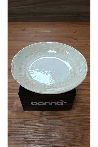 Bonna Porselen Patera Seri 6lı 20 Cm Çukur Yemek Tabağı