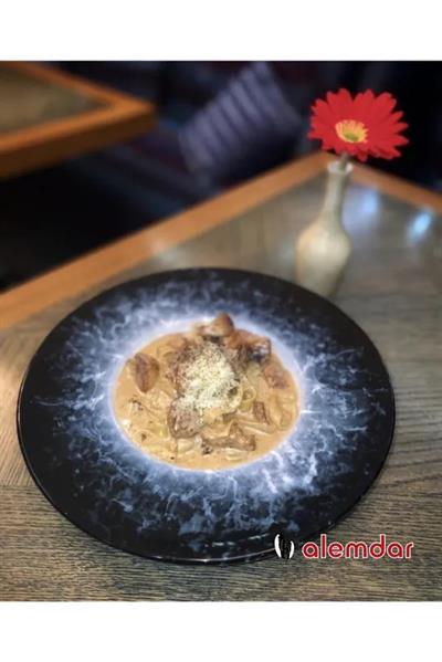 Bonna Porselen Sepia Serisi 2li 28 Cm Çukur Makarna Tabağı Seti