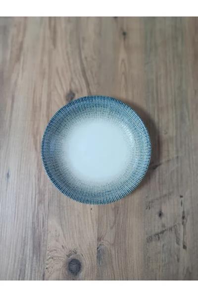 Bonna Porselen Sway Serisi  6 lı 20 Cm Çukur  Yemek Tabağı