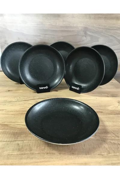 Bonna Porselen Vesper Serisi 6lı 20 cm Çukur Yemek Tabağı