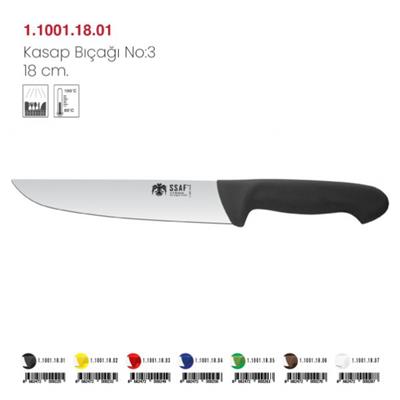 SSAF Paslanmaz 3lü Kasap Bıçağı Seti